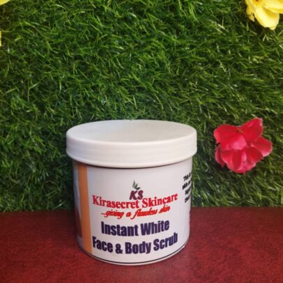 INSTANT WHITE FACE AND BODY SCRUB(200G)