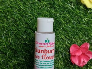 sunburn face cleanser (100ml)