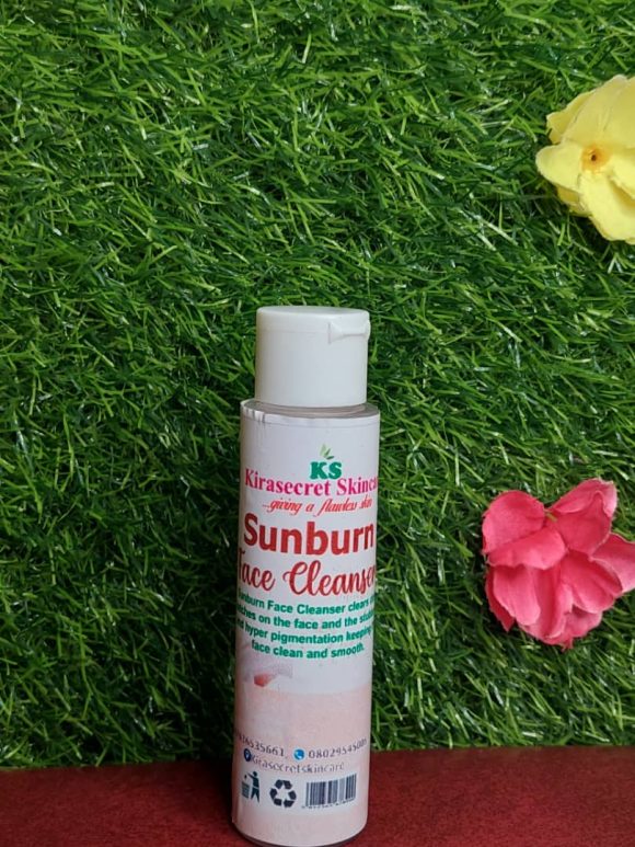 sunburn face cleanser (100ml)