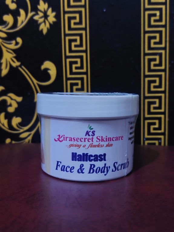 HALFCAST FACE AND BODY WHITENING SCRUB 10 Shades 200G