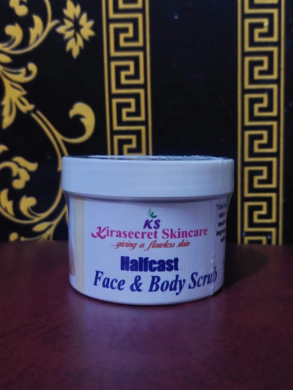 HALFCAST FACE AND BODY WHITENING SCRUB 15 Shades 200G