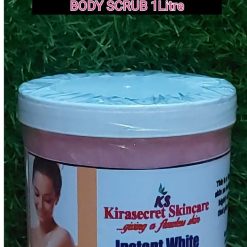 INSTANT WHITE FACE AND BODY SCRUB 15 Shades 1KG