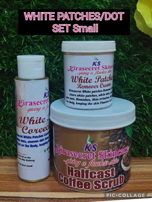 WHITE DOT WHITE PATCHES SMALL SET QUICK RESULT 650g