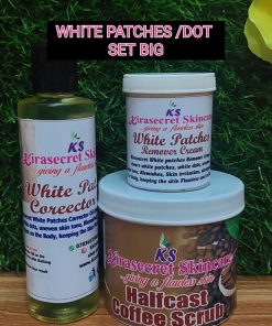 WHITE DOT WHITE PATCHES Big SET QUICK RESULT 800G