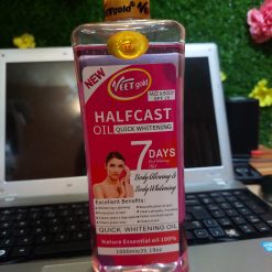 VEETGOLD HALFCAST OIL QUICK WHITENING OIL 1LTR