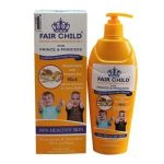 FAIR CHILD NATURAL MOISTURIZING BODY MILK WITH AMINO ACIDS & MULTI VITAMINS LOTION 400ml
