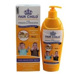 FAIR CHILD NATURAL MOISTURIZING BODY MILK WITH AMINO ACIDS & MULTI VITAMINS LOTION 400ml