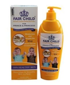 FAIR CHILD NATURAL MOISTURIZING BODY MILK WITH AMINO ACIDS & MULTI VITAMINS LOTION 400ml