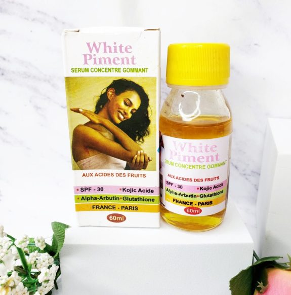 WHITE PIMENT SERUM Eliminate DARK KNUCKLE,ELBOW,KNEES 50ml