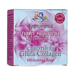 K BROTHERS GLUTA COLLAGEN WHITENING SOAP 50g