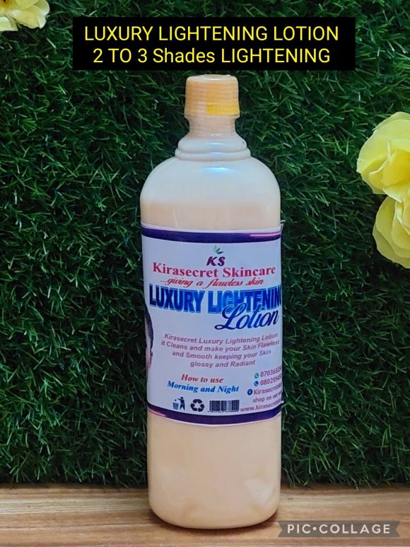 LUXURY LIGHTENING LOTION 2 to 3 SHADE LIGHTENING 1 Litre