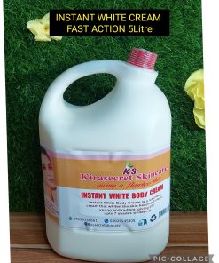INSTANT WHITE BODY CREAM FAST ACTION 15 Shades 5Litre