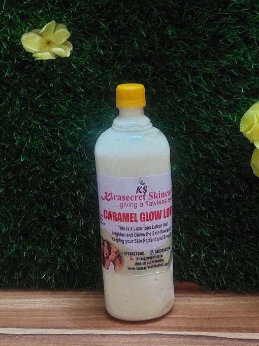 CARAMEL GLOW BODY BRIGHTENING LOTION 1Litre