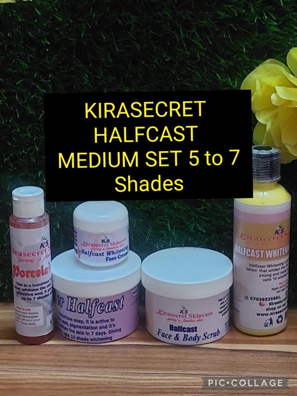 HALFCAST STRONG WHITENING MEDIUM SET 15 SHADES 1.3kg