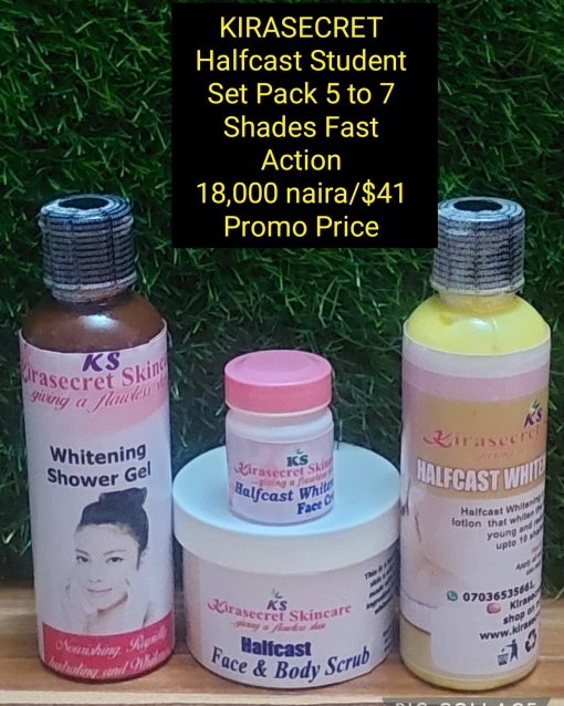HALFCAST STRONG WHITENING STUDENT SET 15 shades
