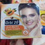 ORBI 20 ANTI MARKS PAPAYA FACE CREAM 100g SHIRLEY