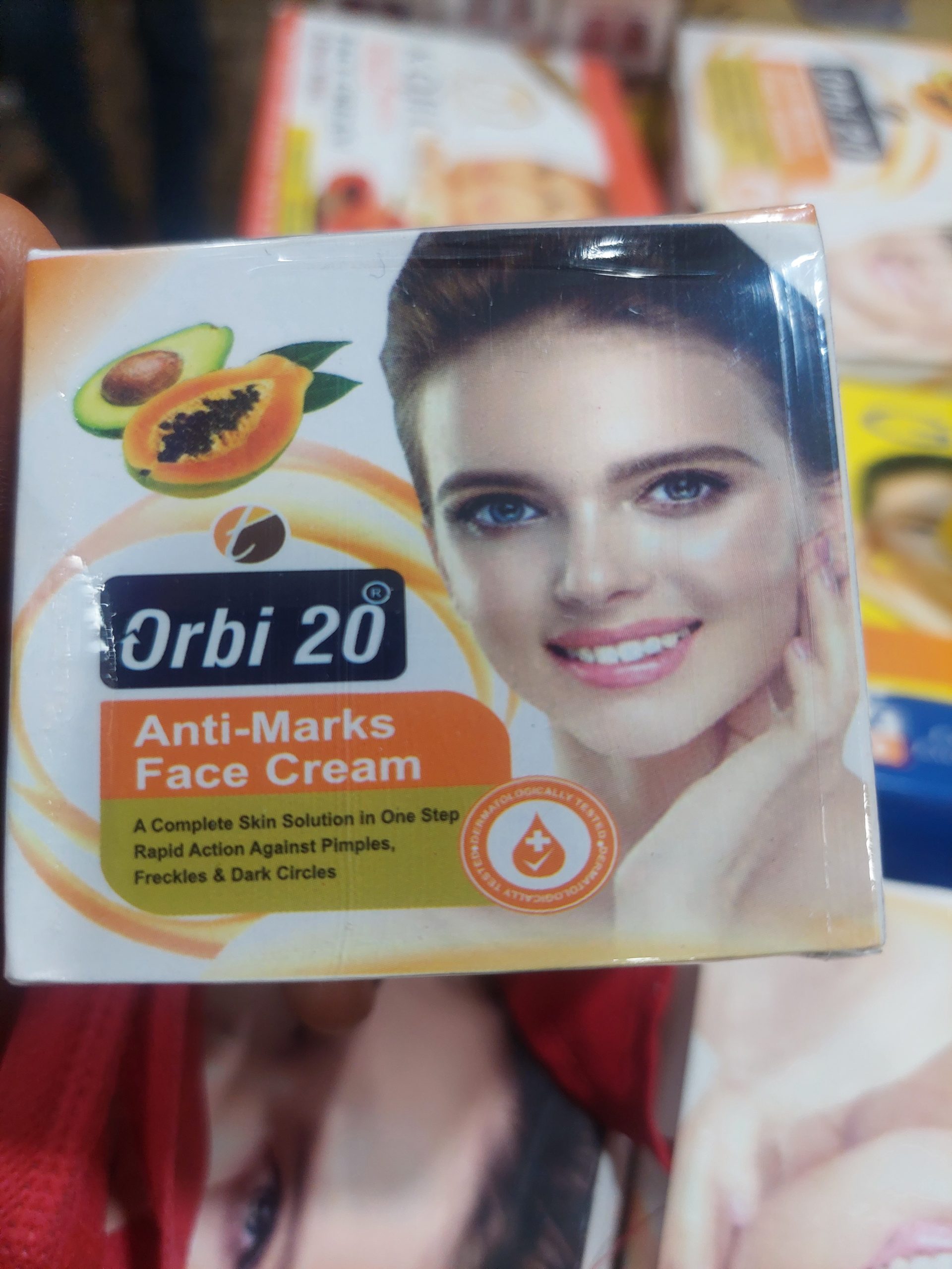 ORBI 20 ANTI MARKS PAPAYA FACE CREAM 100g - KIRASECRET SKINCARE