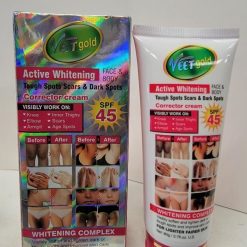 VEETGOLD ACTIVE WHITENING CORRECTOR CREAM SPF 45