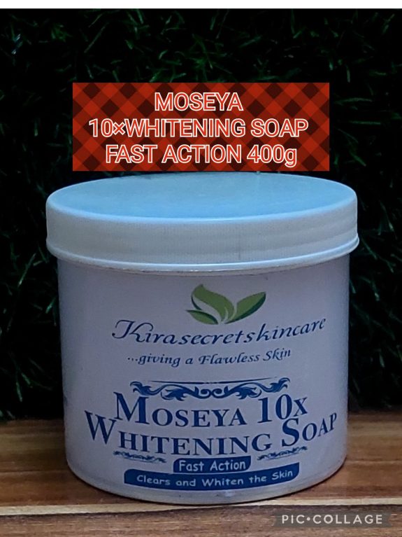 MOSEYA 10×WHITENING SOAP 400g