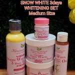 SNOW WHITE 3DAYS WHITENING MEDIUM SET 15SHADES VERY STRONG WHITENING,It whiten and clear darkspot out of the Skin 1.4kg