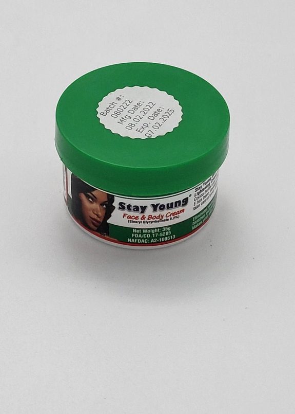 STAY YOUNG LIGHTENING FACE CREAM 50g