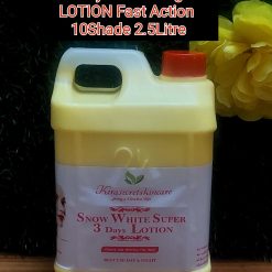 SNOW WHITE 3days WHITENING BODY LOTION VERY STRONG WHITENING 15 SHADE it Whiten the skin 2.5LITER