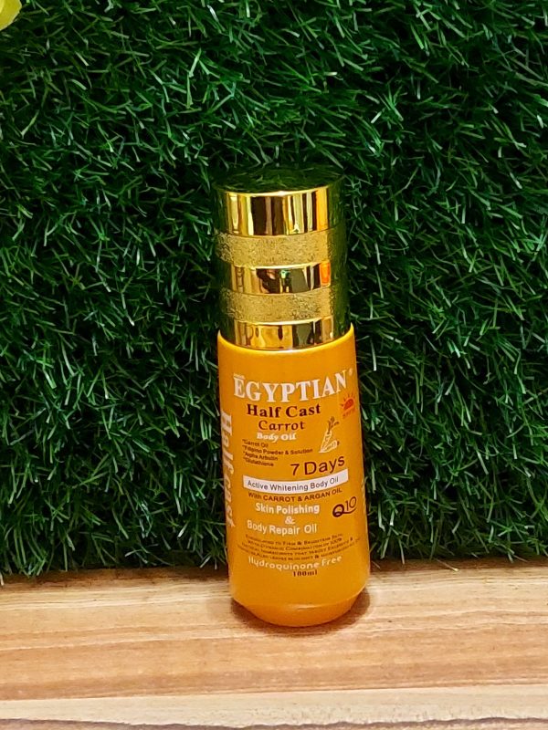 EGYPTIAN HALFCAST CARROT BODY OIL 100ml