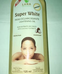 SUPER WHITE LIGHTENING OIL HUILE ECLSIRECISSANT 125ml