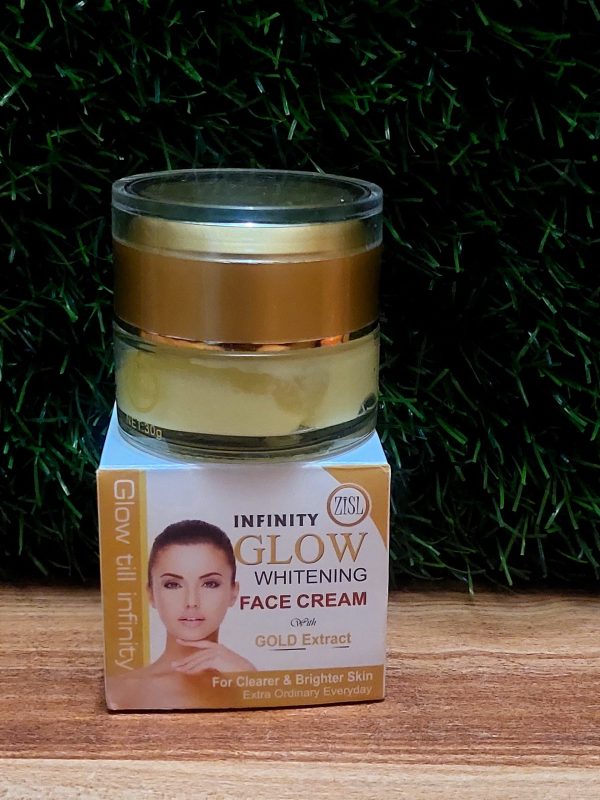INFINITY GLOW WHITENING FACE CREAM with GOLD EXTRACT 50g