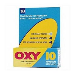 OXY 10 BENZOYL PEROXIDE CREAM ACNE TREATMENT 30ml