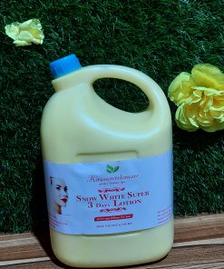 SNOW WHITE 3days WHITENING BODY LOTION VERY STRONG WHITENING 15 SHADE it Whiten the skin 5LITER