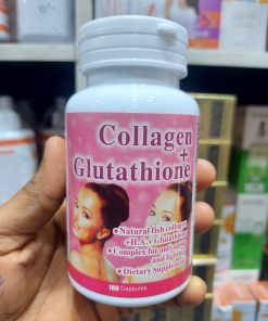 COLLAGEN + GLUTATHIONE WHITENING SUPPLEMENT 100 capsule