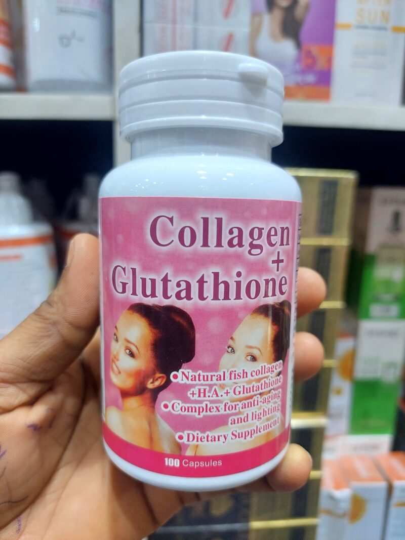 COLLAGEN + GLUTATHIONE WHITENING SUPPLEMENT 100 capsule