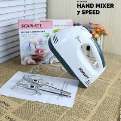 HAND MIXER ELECTRIC SCARLET 500G