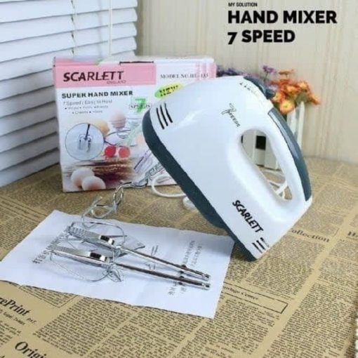 HAND MIXER ELECTRIC SCARLET 500G