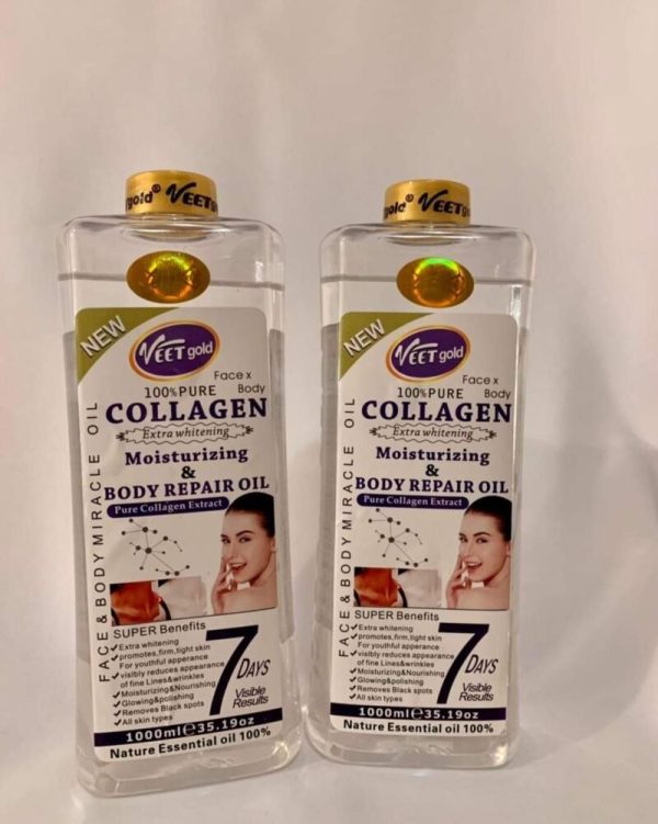 VEETGOLD COLLAGEN REPAIR BODY OIL 1LITER