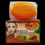 VEETGOLD PAPAYA & GLUTA EXTRA WHITENING SOAP 200g