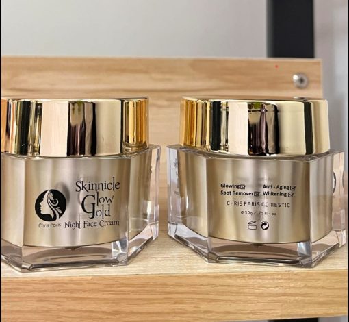 SKINNICLE GLOW GOLD WHITENING FACE CREAM 50g