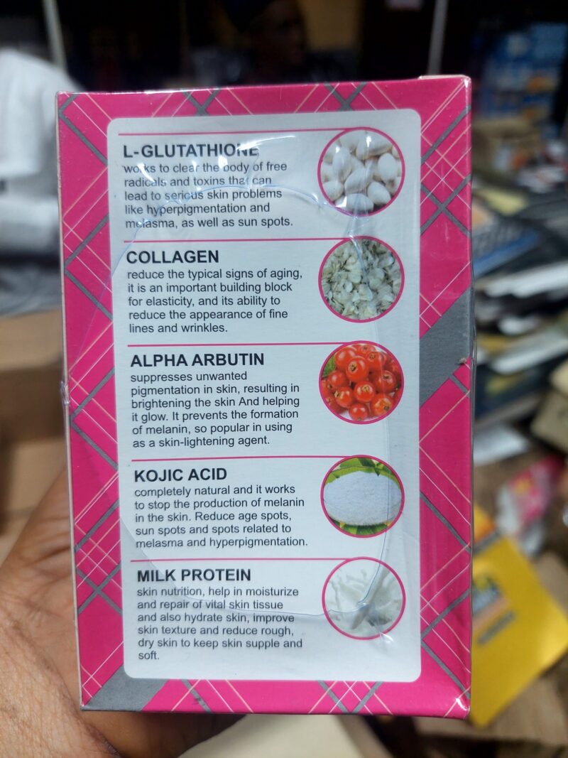 GLUTA BERRY PRO+ WHITENING SOAP 200g - Image 2