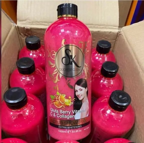 DUCHESS GLUTA BERRY VITAMIN C & COLLAGEN EXTRA WHITENING SHOWER GEL 1Kg