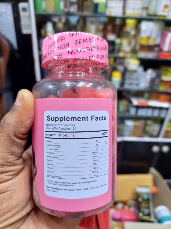 COLLAGEN GUMMIES WITH BIOTIN AND VITAMIN C 60 capsules SUPPLEMENT - Image 2