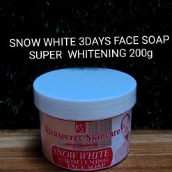 SNOW WHITE 3DAYS WHITENING FACE SOAP 15shade VERY STRONG WHITENING It Clear Blemishes,darkspot and Whiten the face 200G
