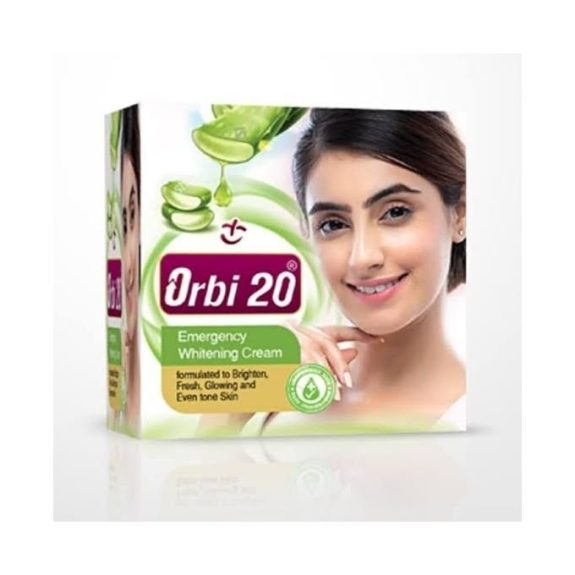 ORBI 20 ANTI MARKS ALOE VERA WHITENING FACE CREAM 100g