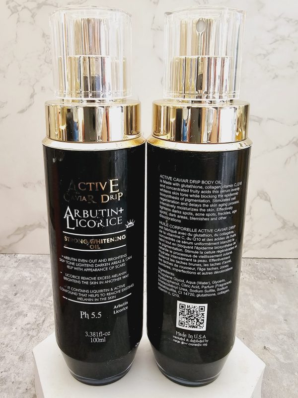 ACTIVE CAVIAR DRIP ARBUTIN+ LICORICE SERUM 100ml