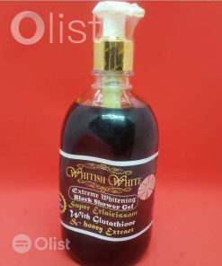 WHITISH WHITE WHITENING BLACK SHOWER GEL 500ml