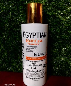 EGYPTIAN HALFCAST VITAMIN C 5DAYS ACTIVE WHITENING LOTION 400ml