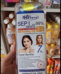 VEETGOLD SEPI WHITE MSH 99% WHITENING OIL 1LITER