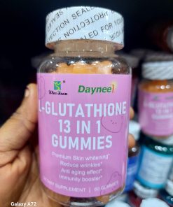 GLUTATHIONE 13 in 1 GUMMIES PREMIUM SKIN WHITENING 60 GUMMIES 300mg