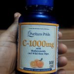 PURITAN'S PRIDE VITAMIN C 1000mg WITH BIOFLAVONOIDS AND WILD ROSE HIPS 100 coated