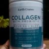 EARTH'S CREATION COLLAGEN WITH PRO BIOTIC NOURISH + GLOW SUPPLEMENT 400ml to clear Wrinkle